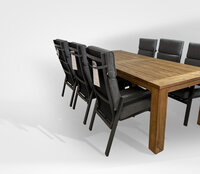 Sens-Line Milano/Bellusco 220 cm 7-delige dining tuinset