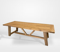 Reteak Teguh dining tuintafel 260x100 cm