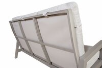 SenS-Line Valerie 4 delige loungeset - verstelbare lounge tuintafel - sand