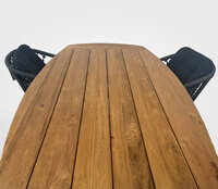 Hartman Hera / Bentuk 200 cm &ndash; 5-delige dining tuinset