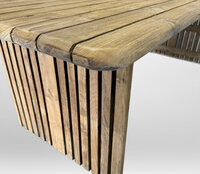 Reteak Jati dining tuintafel &ndash; 240x100cm