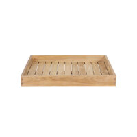 Teak dienblad Kirsten &ndash; 50 x 50 cm