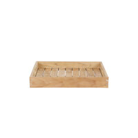Teak dienblad Kirsten &ndash; 50 x 50 cm