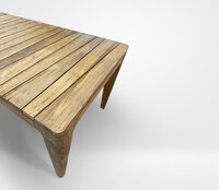 Reteak Bandung dining tuintafel 220x90x76cm