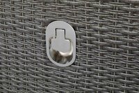 Solterra - Meloneras - dining tuinstoel verstelbaar - wicker (incl. Kussen)