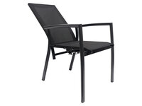 SenS-Line Nino dining tuinstoel verstelbaar - antraciet