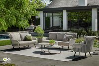 Apple Bee buitenkleed cross 400x250 cm - Oyster