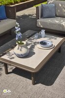 Apple Bee buitenkleed cross 400x250 cm - Grey