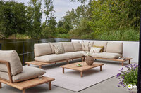 Apple Bee buitenkleed cross 300x200 cm - Oyster