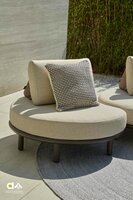 Apple Bee buitenkleed swirl &Oslash;300 cm - Dark grey