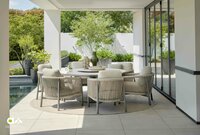 Apple Bee buitenkleed swirl &Oslash;300 cm - Taupe