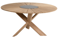 Hartman Provence ⌀150cm dining tuintafel - granieten inlay