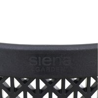 Siena Garden District dining tuinstoel - antraciet