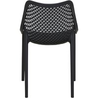 Siena Garden District dining tuinstoel - antraciet