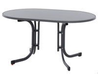 Siena Garden Paco klaptafel 140x90cm - antraciet