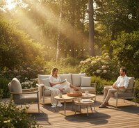 Sens-Line Sevilla 5-delige loungeset 