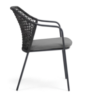 Barths Burano dining tuinstoel - antraciet