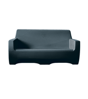 Happy Sofa waterbank 168cm - antraciet (incl. pomp en aansluitset)