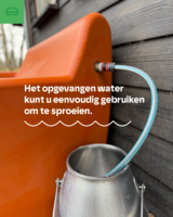 Happy Sofa waterbank 168cm - antraciet (incl. pomp en aansluitset)