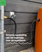 Happy Sofa waterbank 168cm - lichtgrijs graniet (incl. pomp en aansluitset)