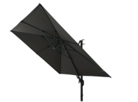 Siena Garden Fagus N+ zweefparasol 300x300cm antraciet - incl. verrijdbare betonvoet 90kg