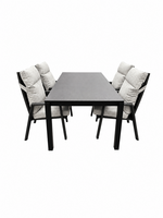 Sens-Line Luccio/Matteo 180/250cm 5-delige dining tuinset