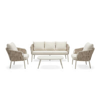 Barths Torino loungeset 4-delig - Sand