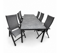 Siena Garden Tauro/Gibraltar 240cm 7-delige dining tuinset 