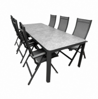 Siena Garden Tauro/Gibraltar 240cm 7-delige dining tuinset 