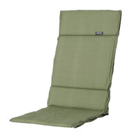 Madison tuinkussen hoge rug Fiber 125x50 cm - Groen