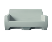 Happy Sofa waterbank 168cm - Salie Groen (incl. pomp en aansluitset)