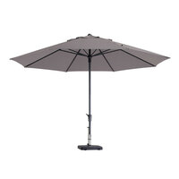 Madison Timor Luxe stokparasol &Oslash;400 cm &ndash; Taupe (excl. voet)