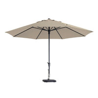 Madison Timor Luxe stokparasol &Oslash;400 cm &ndash; Ecru (excl. voet)