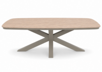 Sens-Line Bonita dining tuintafel 220x100cm - Taupe