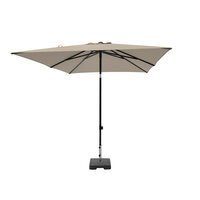 Madison Moraira Push-up stokparasol 230 &times; 230 cm &ndash; Ecru (excl. voet)