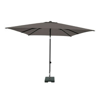 Madison Corsica Push-up stokparasol 200 &times; 250 cm &ndash; Taupe (excl. voet)