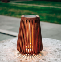 Zoluna Solar Teak Light LON L