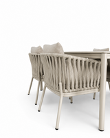Hartman Belmonde/Espen 160cm 5-delige diningset