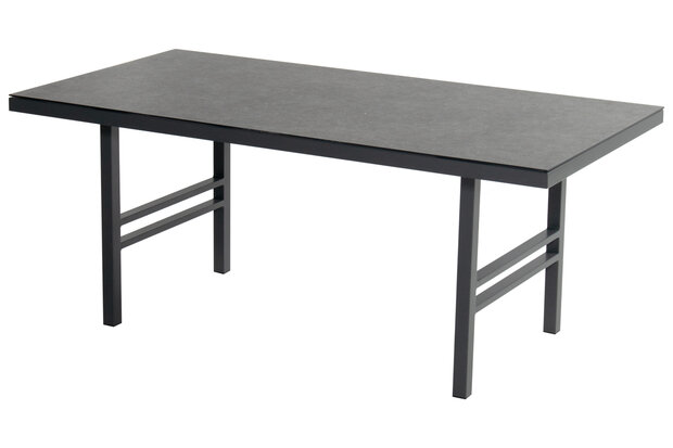 Hartman Bari Loungetafel Diningtafel - Aluminium - Antraciet