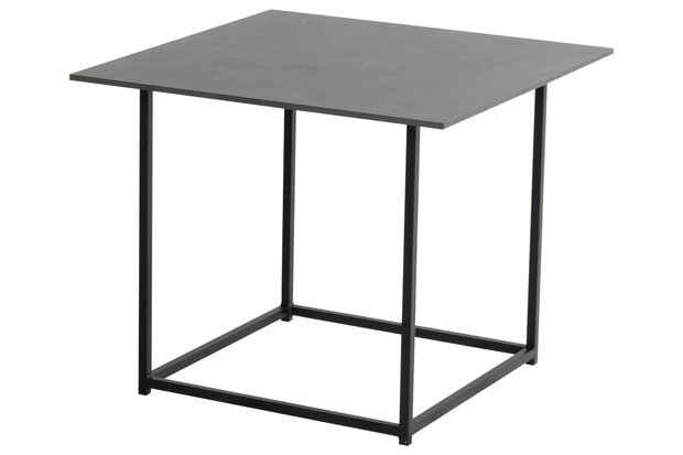 Hartman Ryan Lounge Dining Table - Aluminium - Zwart - 80x80x69cm