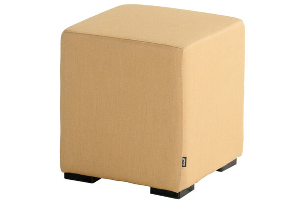 Hartman Alex Hocker Hocker - All weather textile - Geel - 42x42x45cm