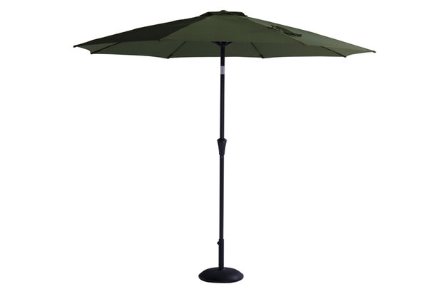 Hartman Jill parasol rond 270cm - Moss Groen