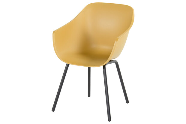 Hartman Iris Rondo Black/Yellow - Kunststof - 58x57x83cm