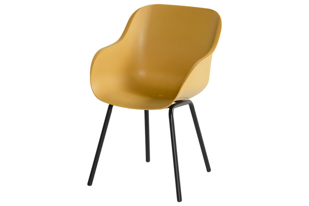 Hartman Sophie Rondo Elegance Diningstoel - Kunststof - Curry Yellow 