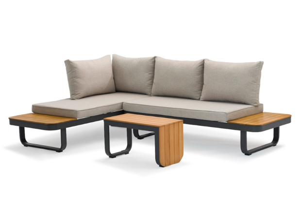 SenS-Line Samos Loungeset - loungeset-multifunctional-Taupe