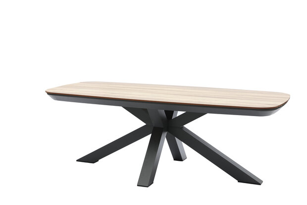 SenS-Line Bradford HPL Tuintafel -220x100-Houtlook