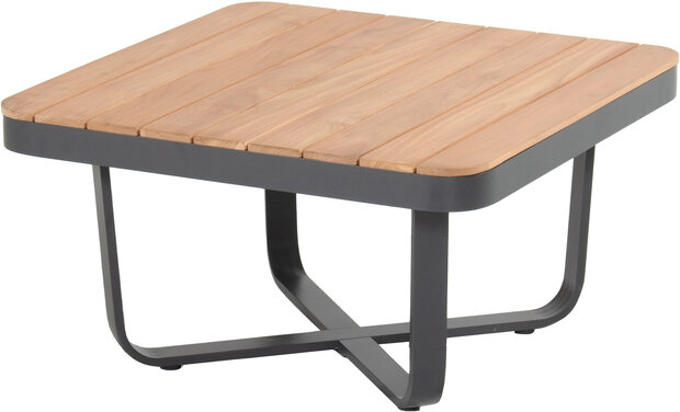 Hartman Vilette Alu Teak Coffeetable 76x76x42 cm