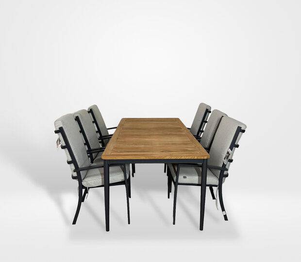 Hartman Vienna / Silencio 7-delige diningset