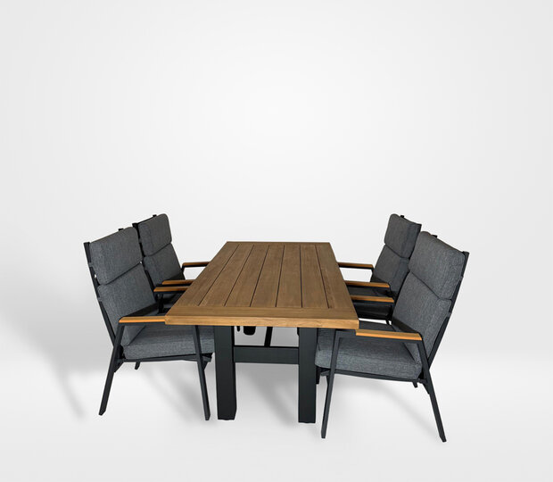 Hartman Yasmani/Milano 5-delige diningset