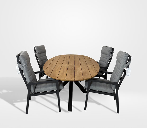 Hartman Stephanie / Melvin 5-delige Diningset (speciale prijs)